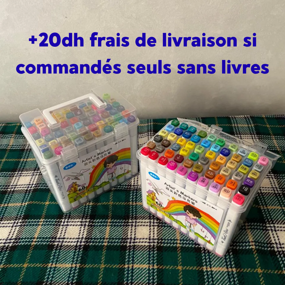 14 Marqueurs alcool 60pcs - Image 1