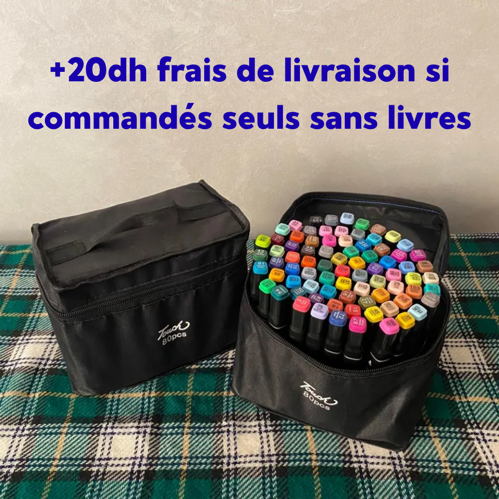 15 Marqueurs alcool 80pcs - Image 1